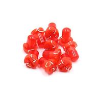 sourcing map 10Pcs 12V T3 Red LED Dashboard Panel Gauge Light Lamp Car Interior