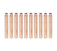 sourcing map 10pcs 13N24L TIG Welding Collet 1/8" (3.2mm) Copper Tungsten Electrode Collet Tips for WP9 20 25 TIG Welding Torch Series