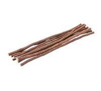 sourcing map 10Pcs 19.7" Natural Wood Log Sticks, 0.2" to 0.5" Dia Wooden Craft Sticks Rustic Wooden Branches for DIY Crafts Home Decor Photo Props, Brown
