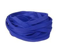 sourcing map 10Pcs 1m x 10mm Flat Leather String Cord, 1.4mm Thick Craft Suede Ribbon Braiding Lacing Strips Thread Rope for DIY Leather Crafts Necklace Bracelet Collars Belts, Blue