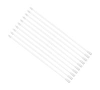sourcing map 10Pcs 21" Blinds Wand Replacement, Acrylic Blinds Tilt Wand with Hook and Grip, Vertical Blind Rod Stick for Window Curtain Opener Accessory, Clear