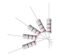 sourcing map 10Pcs 22 Ohm Resistor, 5W 5% Tolerance Metal Oxide Film Resistors, Lead, Flame Proof for DIY Electronic Projects and Experiments