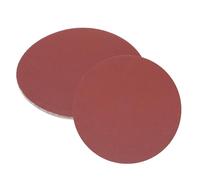 sourcing map 10pcs 250mm Sanding Discs, 120 Grits Aluminum Oxide Hook and Loop Stick Back Sandpapers, No-Hole Round Wet/Dry Sander Papers, Sand Auto Car Paint, Wood, Metal