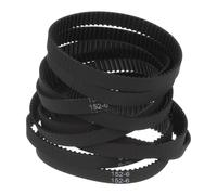 sourcing map 10pcs 2GT Timing Belt Closed Loop Rubber Belts 152-2GT-6, 6mm Width x 152mm Length, 3D Printer Timing Belt