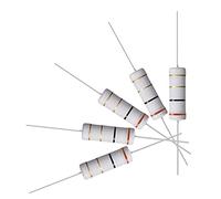sourcing map 10Pcs 3 Ohm Resistor, 5W 5% Tolerance Metal Oxide Film Resistors, Lead, Flame Proof for DIY Electronic Projects and Experiments