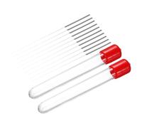 sourcing map 10Pcs 3D Printer Nozzle Cleaning Kit Precision 0.35mm Stainless Steel Cleaner Needles for 3D Printer Clog Removal, Maintenance