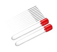 sourcing map 10Pcs 3D Printer Nozzle Cleaning Kit Precision 0.4mm Stainless Steel Cleaner Needles for 3D Printer Clog Removal, Maintenance