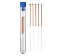 sourcing map 10pcs 3D Printer Nozzle Cleaning Needles 0.5mm Stainless Steel Nozzles Cleaner Tool 3D Printing Nozzle Cleaning Kit for 3D Printers Accessories