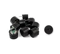 sourcing map 10Pcs 3V-5V-12V 2 Terminals Passive Electronic Buzzer 12mmx8.5mm