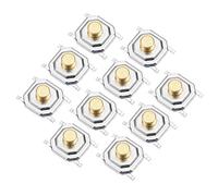 sourcing map 10PCS 5x5x2.5mm Momentary Panel PCB Surface Mounted Devices SMT Mount 4 Pins Push Button SPST Tactile Tact Switch