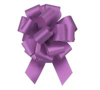 sourcing map 10pcs 6" Glitter Car Large Pull Bow Gift Wrapping Bows for Christmas Flower Presents Birthday Wedding Car, Rose Red