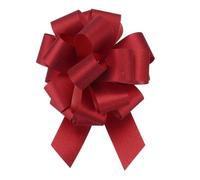 sourcing map 10pcs 6" Glitter Car Large Pull Bow Gift Wrapping Bows for Christmas Flower Presents Birthday Wedding Car, Red