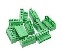sourcing map 10PCS 6-Pin PCB Mount Screw Terminal Block Connectors 5.08mm/0.2inch Pitch Circuit Board Connectors for Home Appliances, Industrial Projects