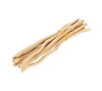 sourcing map 10Pcs 7.9" Natural Wood Log Sticks, 0.2" to 0.4" Dia Wooden Craft Sticks Rustic Wooden Branches for DIY Crafts Home Decor Photo Props, Wood Color