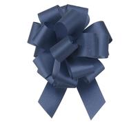 sourcing map 10pcs 8" Glitter Car Large Pull Bow Gift Wrapping Bows for Christmas Flower Presents Birthday Wedding Car, Dark Blue