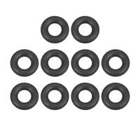 sourcing map 10Pcs AS-202 O-rings, EPDM O-Rings 1/4" ID, 1-1/32" OD, 1/8" Width Rubber Gasket Sealing Washers for Water Pipe Seals Water Connections Sinks (70 Durometer, Black)