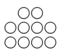 sourcing map 10Pcs AS-222 O-rings, EPDM O-Rings 1-1/2" ID, 1/8" Width
