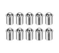 sourcing map 10pcs Ball Point Spring Plungers 10x13mm 80N Elasticity Stainless Steel Precision Positioning Beads Ball Catch Latch for Door Cupboard Mechanical Devices Clamps Furniture