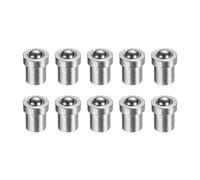 sourcing map 10pcs Ball Point Spring Plungers 2x3mm 8N Elasticity Mini Stainless Steel Precision Positioning Beads Ball Catch Latch for Door Cupboard Mechanical Devices Clamps Furniture