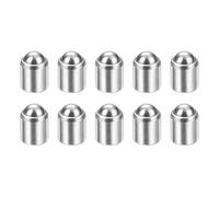 sourcing map 10pcs Ball Point Spring Plungers 3x3mm 5N Elasticity Stainless Steel No Step Positioning Beads Ball Catch Latch for Door Cupboard Mechanical Devices Clamps Furniture