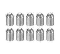 sourcing map 10pcs Ball Point Spring Plungers 3x4mm 304 Stainless Steel No Step Positioning Beads Ball Spring Plungers Ball Catch Latch for Door Cupboard Mechanical Devices Furniture