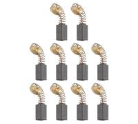 sourcing map 10pcs Carbon Brush 13mm x 7.5mm x 6.5mm Grinder Brush 21# Electric Motor Replacement Part Rotary Tool Cutting Machine Polisher Brushes for Repair Power Tools