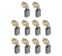 sourcing map 10pcs Carbon Brush 18mm x 11mm x 7mm Grinder Brush 43# Electric Motor Replacement Part Rotary Tool Cutting Machine Polisher Brushes for Repair Power Tools