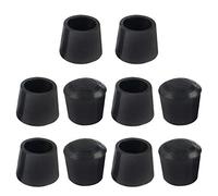 sourcing map 10pcs Chair Leg Tips Caps 19mm 3/4 Inch Rubber Furniture Table Feet Cover Floor Protector Reduce Noise Prevent Scratches