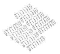 sourcing map 10Pcs Compression Spring, 304 Stainless Steel 11mm OD 0.6mm Wire 35mm Length Mechanical Spring for Shop Home Repair Project, Silver Tone