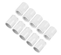 sourcing map 10pcs Conduit Adaptor Male PVC Lock Nut for 20mm Tube Connect | Seal Connect Adaptor for Conduit Box DIY Project