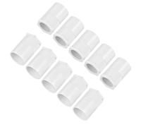 sourcing map 10pcs Conduit Adaptor Male PVC Lock Nut for 25mm Tube Connect | Seal Connect Adaptor for Conduit Box DIY Project