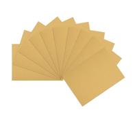 sourcing map 10pcs Corrugated Cardboard Paper Sheets,Khaki,14 inch x 10inch,for Craft and DIY Projects