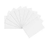 sourcing map 10pcs Corrugated Cardboard Paper Sheets,White,14 inch x 10inch,for Craft and DIY Projects