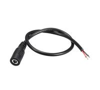 sourcing map 10pcs DC Power 4.0mm x 1.7mm 3A 22AWG 30cm Female Plug Connector Pigtail