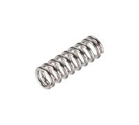 sourcing map 10pcs Extruder Compression Support Spring 3D Printer Heated Bed Springs 7.5 x 20mm Silver