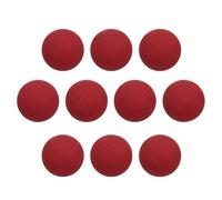 sourcing map 10pcs Fabric Cloth Covered Buttons 20mm Diameter Round Metal Shank Craft Replacement Sewing Buttons for Clothing Decoration DIY Accessories, Dark Red