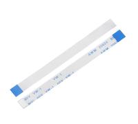 sourcing map 10pcs FFC Flexible Flat Cable, 10 Pins 0.5 mm Pitch 80mm FPC FFC Flexible Ribbon Cable for LCD TV Car Audio DVD Player Laptop (B Type)