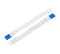sourcing map 10pcs FFC Flexible Flat Cable, 12 Pins 0.5 mm Pitch 80mm FPC FFC Flexible Ribbon Cable for LCD TV Car Audio DVD Player Laptop (B Type)