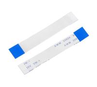 sourcing map 10pcs FFC Flexible Flat Cable, 16 Pins 0.5 mm Pitch 50mm FPC FFC Flexible Ribbon Cable for LCD TV Car Audio DVD Player Laptop (B Type)
