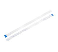 sourcing map 10pcs FFC Flexible Flat Cable, 22 Pins 0.5 mm Pitch 250mm FPC FFC Flexible Ribbon Cable for LCD TV Car Audio DVD Player Laptop (B Type)
