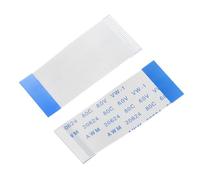 sourcing map 10pcs FFC Flexible Flat Cable, 30 Pins 0.5 mm Pitch 30mm FPC FFC Flexible Ribbon Cable for LCD TV Car Audio DVD Player Laptop (B Type)
