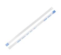 sourcing map 10pcs FFC Flexible Flat Cable, 5 Pins 0.5 mm Pitch 80mm FPC FFC Flexible Ribbon Cable for LCD TV Car Audio DVD Player Laptop (B Type)