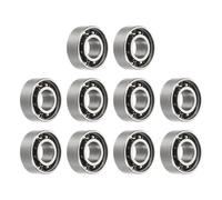 sourcing map 10Pcs Fingertip Spinner Bearings 6x13x5.1mm Bearing | Fingertip Finger Spin Bearings, for Fidget Toys Skateboards Yo-Yo Nail Art Accessories