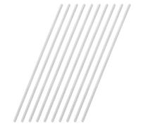 sourcing map 10Pcs Fully Threaded Rod, M2.5 x 0.45mm Pitch 304 Stainless Steel Right Hand Coarse Threads Studs, 110mm/4 Inch Threaded Screw Rods Fasteners for Anchors Bolt Hangers Clamp U Bolt