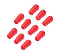 sourcing map 10Pcs Guitar 3 Way Pickup Switch Tip M3.5 Plastic Toggle Switch Knobs for LP Electric Guitar, Red