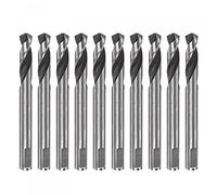 sourcing map 10pcs High-speed Steel Drill Bits 5mmx55mm for Hole Saws Arbor Drill Bit Replacement Thick Metal Cutting