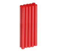 sourcing map 10pcs Hot Glue Sticks 11mm x 150mm Long EVA Mini Hot Melt Adhesive Glue Stick for Hot Melt Gun Wood Plastic Glass Flowers Fabrics Foam, Red
