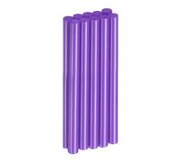 sourcing map 10pcs Hot Glue Sticks 11mm x 150mm Long EVA Mini Hot Melt Adhesive Glue Stick for Hot Melt Gun Wood Plastic Glass Flowers Fabrics Foam, Purple
