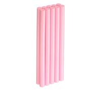sourcing map 10pcs Hot Glue Sticks 11mm x 200mm Long EVA Mini Hot Melt Adhesive Glue Stick for Hot Melt Gun Wood Plastic Glass Flowers Fabrics Foam, Pink