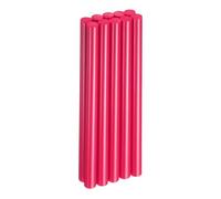 sourcing map 10pcs Hot Glue Sticks 11mm x 200mm Long EVA Mini Hot Melt Adhesive Glue Stick for Hot Melt Gun Wood Plastic Glass Flowers Fabrics Foam, Rose Red